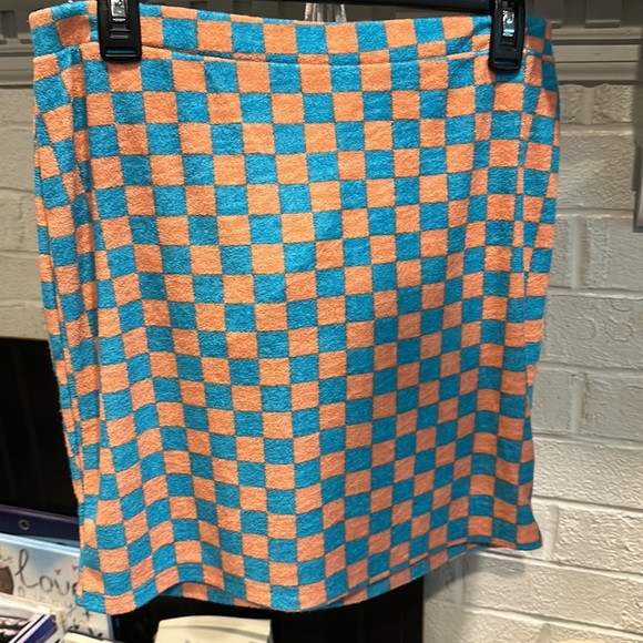 Nwt!! Checkerboard Mini Dress!! - Picture 2 of 5